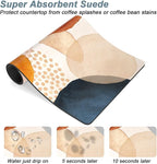 Rnivvi Coffee Mat, Hide Stain Rubber Backed Absorbent Dish Drying Pad - Image 3
