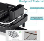 Urackify Expandable Dish Rack for Kitchen Counter, 16.14"-23.62" Large - Image 6