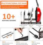 Pot Rack Organizer -Expandable Pot and Pan Organizer - Image 5