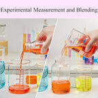 3 Piece High Borosilicate Glasss Liquid Measuring Cups, Includes 150ml - Image 5