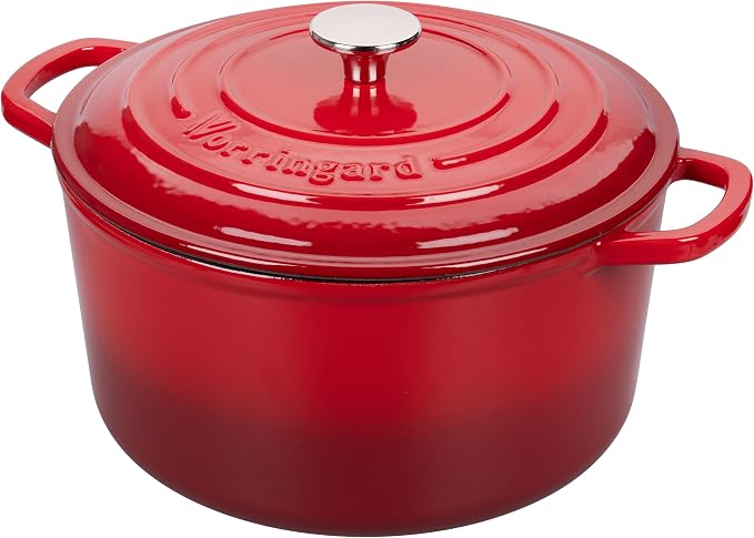 VORRINGARD Enameled Cast Iron Dutch Oven Pot by Unknown
