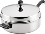 Farberware Classic Series Anniversary Edition Stainless Steel Sauté Pan and Lid by Farberware