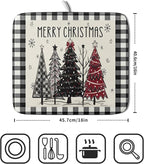 Merry Christmas Tree Dish Drying Mat - Image 2