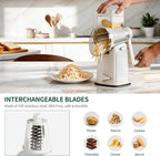The CoveCarol rotary cheese grater comes - Image 7