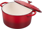 VORRINGARD Enameled Cast Iron Dutch Oven Pot - Image 4