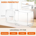 1PACK Paper Towel Holder, Countertop Paper Towel Dispenser Bathroom Paper Hand - Image 2