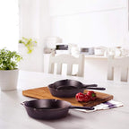 Cuisinel Cast Iron Skillets Set - Image 5