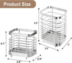 Utensil Holder, Stainless Steel Utensil Drying Rack - Image 2