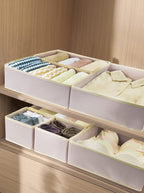 Fordonral 12 Pack Drawer Organizer Clothes, Foldable Fabric Dresser Organizer - Image 5