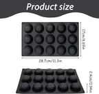 15-Cavity Silicone Baking Mold, Raspberry Shape, 11.3 x 6.69 in, - Image 2