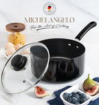 MICHELANGELO Nonstick Saucepan - Image 6