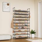 LANTEFUL Tall Shoe Rack 10 Tier Shoe Organizer Large Shoe Shelf - Image 2