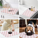 CooRug Checkered Dish Drying Mat - Image 6