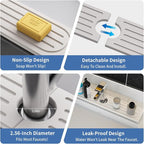 Lyxel Kitchen Faucet Mat, Quick Drying Diatomite Sink Faucet Mat Splash Guard - Image 8
