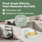 Collapsible Colander and Sink Basin Set - 2 in 1 Collapsible Colander Strainer - Image 6
