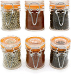 1.7 oz Mini Glass Spice Bottles, 24 Pack Small Glass Jars - Image 4
