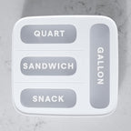YouCopia StoraBag Food Bag Dispenser, Family Size 4-Slot, Plastic Sandwich Bags - Image 8