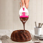 2Pcs Cupcake Scoop Batter Dispenser – One-Touch Sliding Button Dispenses Baking - Image 3