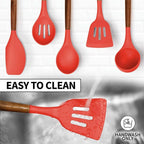 Zulay Kitchen Utensils Set Non-Stick Silicone Cooking Utensils Set - Image 7