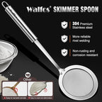 Walfos Fat Skimmer Spoon, 304 Stainless Steel Fat skimmer - Image 7