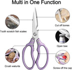 CGBE Kitchen Scissors All Purpose Heavy Duty, Ultra Sharp Stainless Steel - Image 2