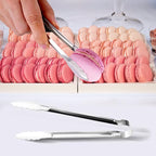 12 Pack Small Serving Tongs, XEVOM Stainless Steel Sugar Tongs Mini Appetizers - Image 8