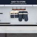 Oven Mitts and PotHolders Sets, Non-Slip Neoprene Oven Mitts are Suitable - Image 7