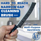 6pcs Hard Bristle Crevice Cleaning Brush Set, Grout Brush, Skinny Scrub Brush - Image 4
