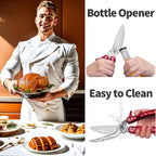 Heavy Duty Poultry Shears Scissors, Kitchen Shears - Image 6