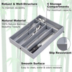 Besilord Bamboo Silverware Holder - Image 3