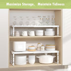 RUILALIFE Expandable Cabinet Organizer Shelf - Image 7