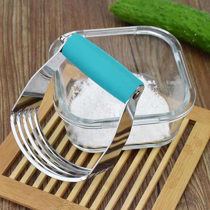 Dough Blender Heavy Duty Pastry Cutter Stainless Steel Butter Cutter - Image 4