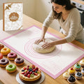 Non-stick Silicone Pastry Mat, Silicone Baking Mat by MimekitchenKitchenHelper