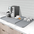 Silicone Coffee Mat, Fits Under Coffee Maker, Espresso Machine, Dish Rack by Garolue