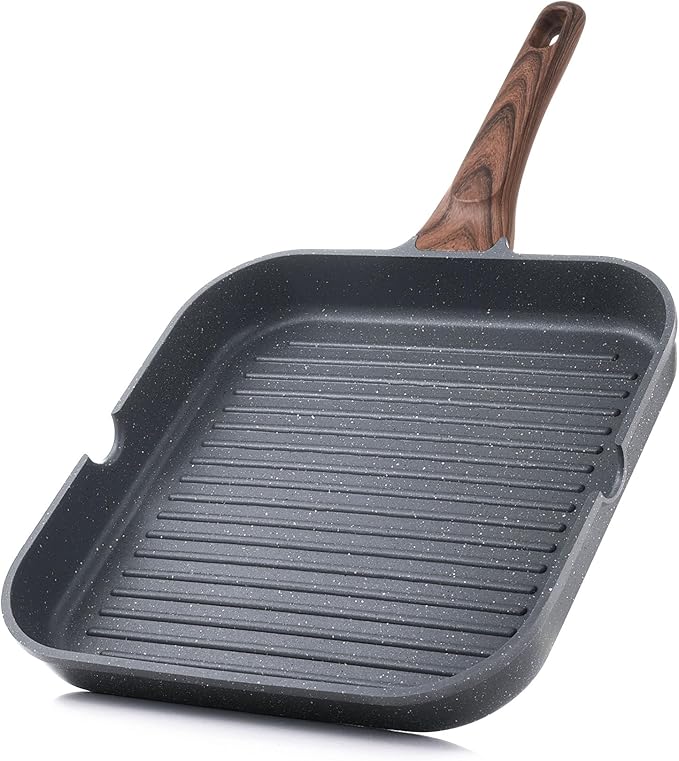 SENSARTE Nonstick Grill Pan for Stove Tops, Versatile Griddle by SENSARTE