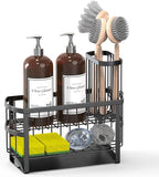 Kitchen Sink Organizer Caddy, 2 Tier Sink Caddy Organizer by UEFFNR
