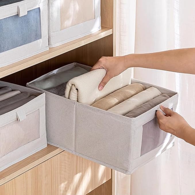 Linen Closet Organizers And Storage, 12 Pack Closet Storage Bins Linen Closet - Image 4