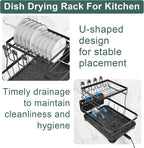 LIYI Dish Drying Rack, Large Dish Rack - Image 4