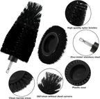 8 Pcs Drill Brush Attachment Set, Power Cleaning Scrub Brush Kit - Image 3