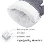 4Pcs Oven Mitts and Pot Holders Set, 572F Heat Resistant Oven Glove, Soft - Image 2