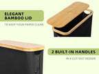 StorageWorks Toilet Paper Storage Basket, Papers Container - Image 3