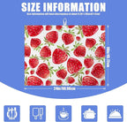 Strawberry Dish Drying Mat for Kitchen Counter Drying Pad Absorbent Reversible - Image 2