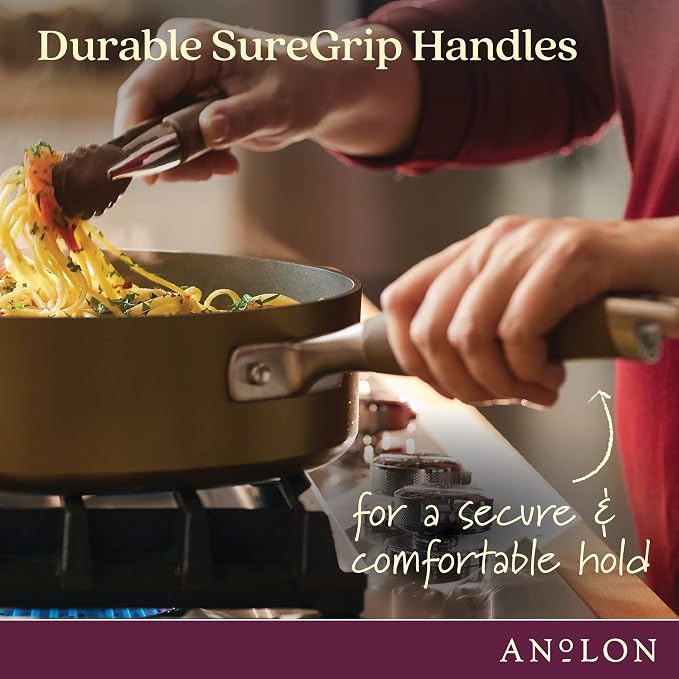 Anolon Advanced Home Hard Anodized Nonstick Sauce Pan/Saucepan - Image 7
