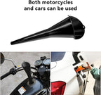 2 PCS Oil Funnel, Automotive Multi-Function Plastic Fuel Funnel - Image 3
