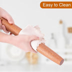 AISOSO French Rolling Pin, 15.75 Inches Wood Rolling Pins - Image 7