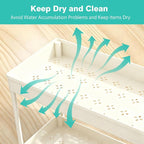 Under Sink Organizers and Storage 2 Pack, Pull-Out Sliding Cabinet Organizer - Image 5