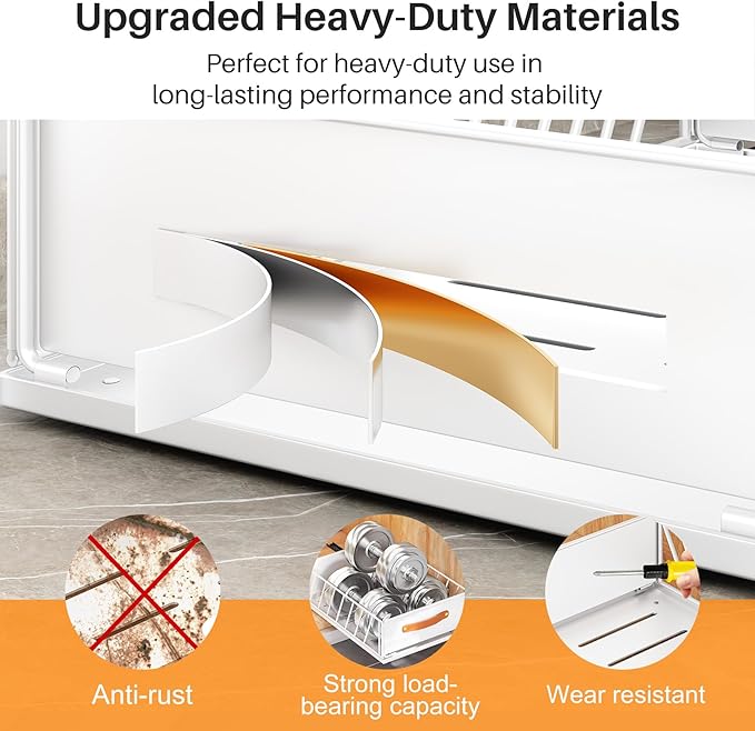 4Pack Pull out Cabinet Organizer, Heavy Duty Slide out Pantry Shelves Drawer - Image 6