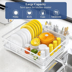 SNTD Dish Drying Rack for Kitchen Counter - Image 2