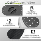4 in 1, WENWELL Vented Collapsible Microwave Splatter Cover & Mat, Kitchen dish - Image 7