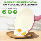 NutriChef 54-Piece Kitchen Cookware Set – Complete Non-Stick Ceramic Pots and - Image 3